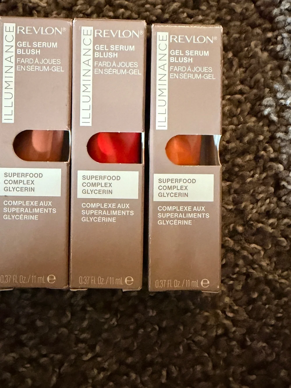Revlon Illuminance Gel Serum Blush - Set of 4 Colors